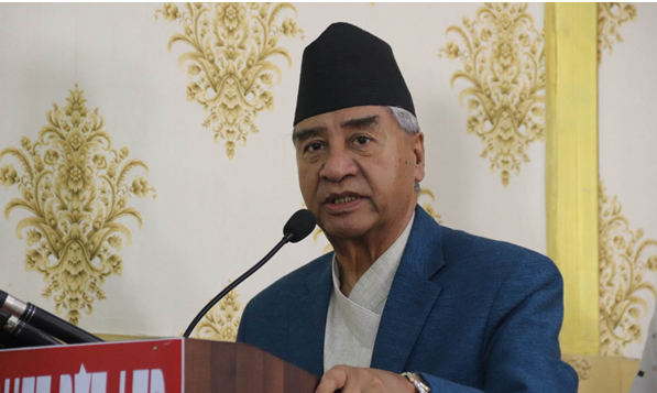 प्रजातन्त्रको सुदृढीकरणमा सबै लाग्नुपर्छ : सभापति देउवा